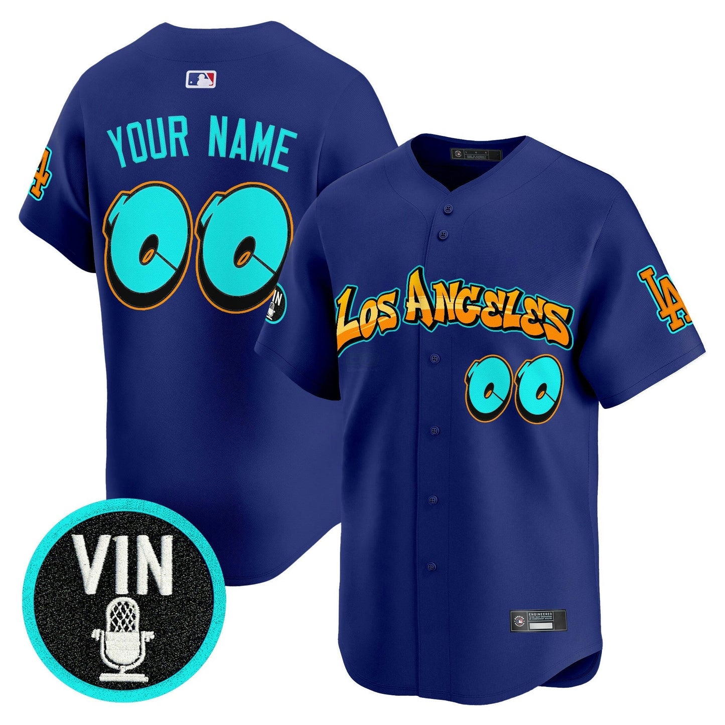 Camisa MLB Los Angeles ‘Graffiti Street Style Edition’ Vapor Premier Limited Jersey
