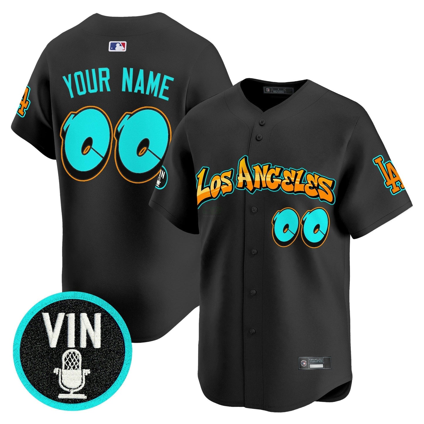 Camisa MLB Los Angeles ‘Graffiti Street Style Edition’ Vapor Premier Limited Jersey