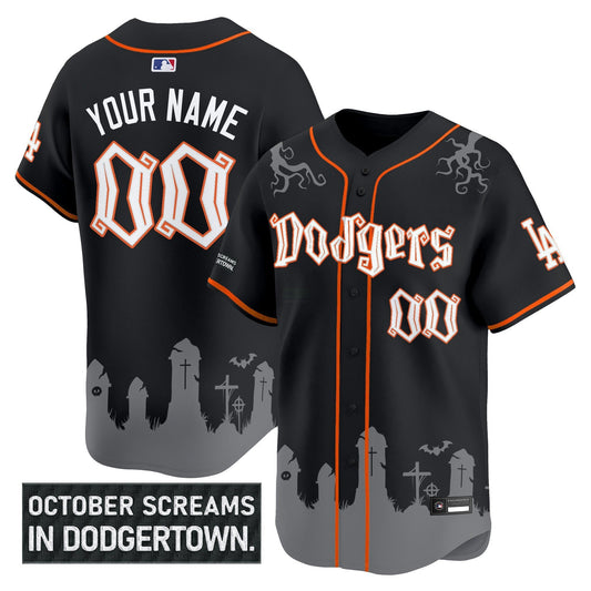Camisa MLB Los Angeles ‘Halloween Edition’ Premier Limited Jersey – Stitched