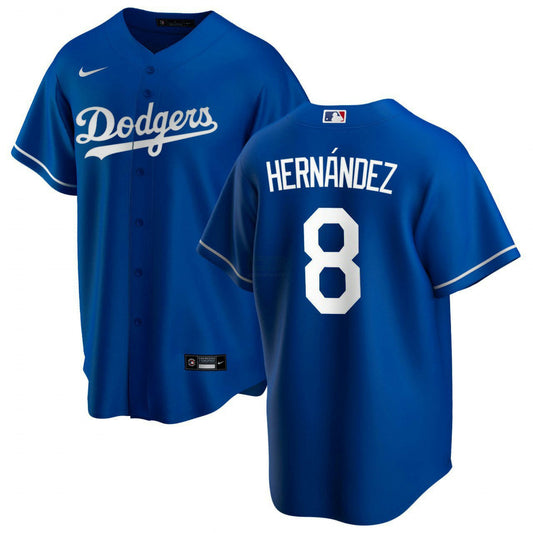 Camisa MLB Los Angeles Kike Hernandez Blue Jersey - Azul