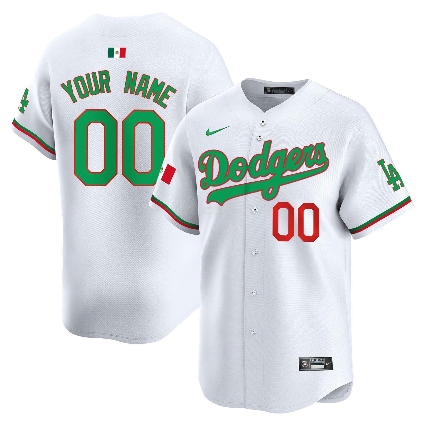 Camisa MLB Los Angeles Mexico Vapor Premier Limited Jersey V2