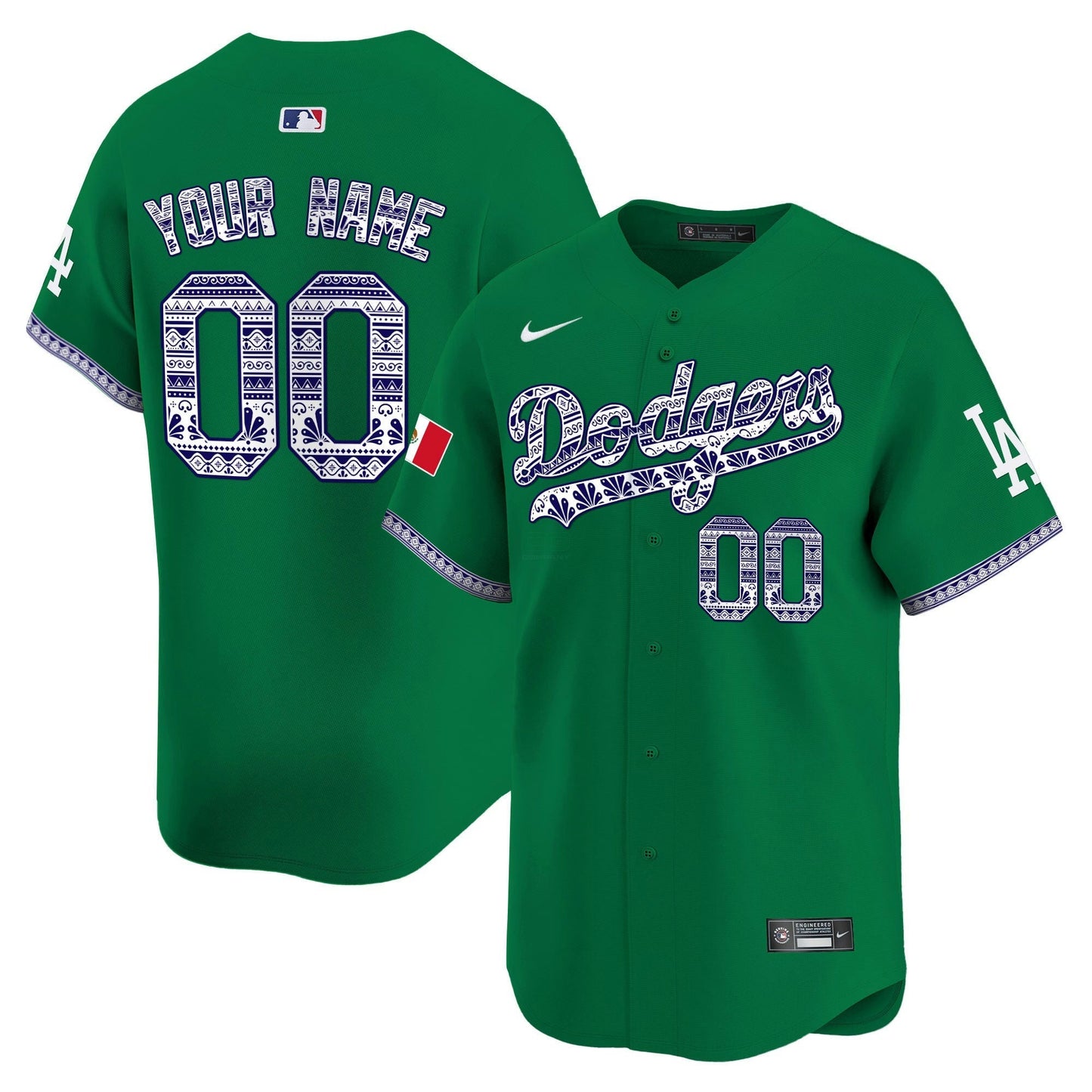 Camisa MLB Los Angeles Mexico Vapor Premier Limited Jersey V3