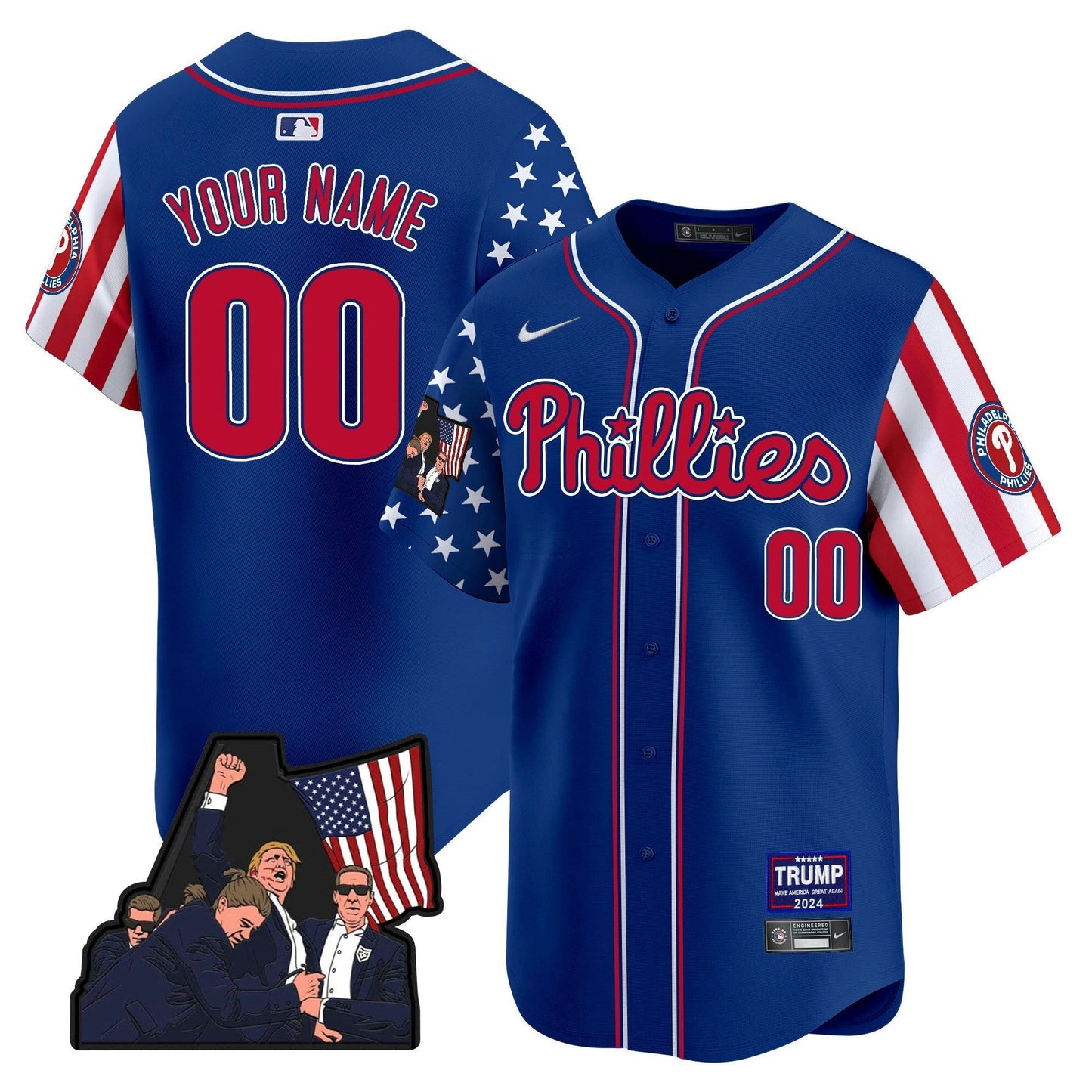 Camisa MLB Make American Great Again Vapor Premier Limited Jersey