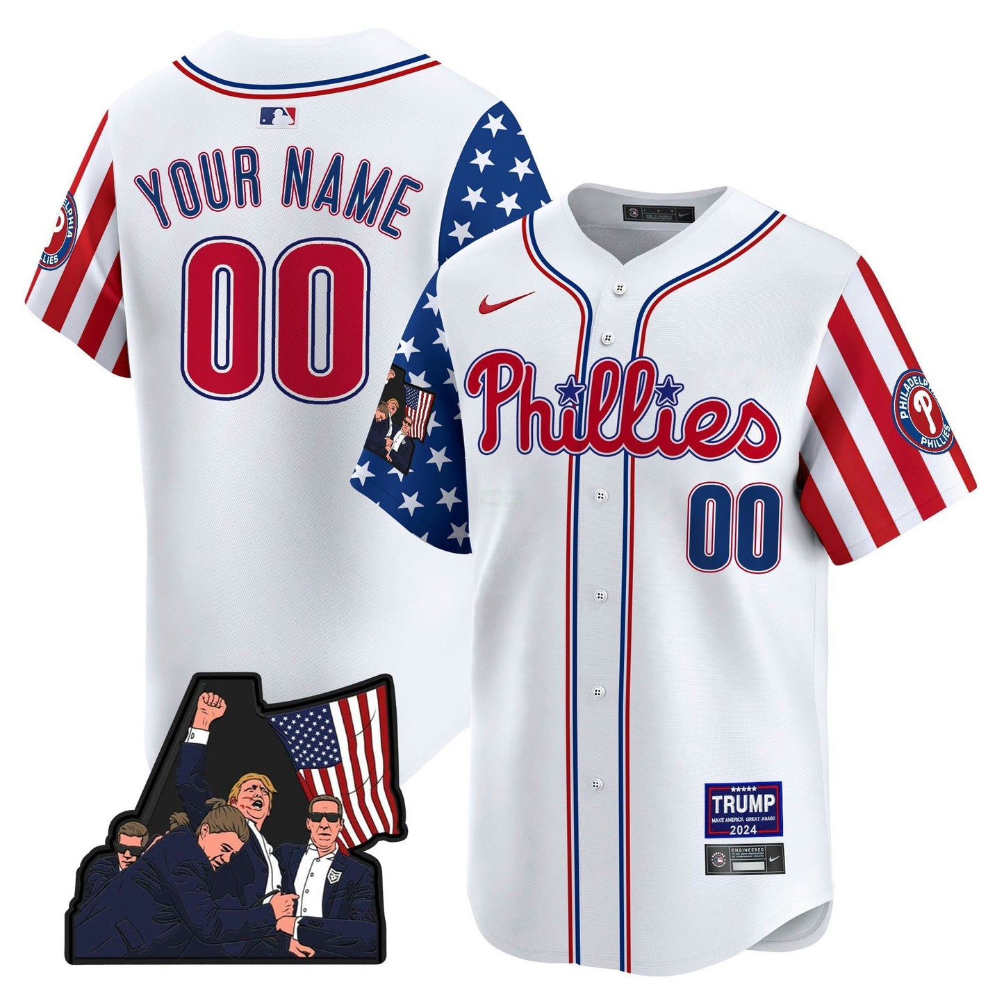 Camisa MLB Make American Great Again Vapor Premier Limited Jersey