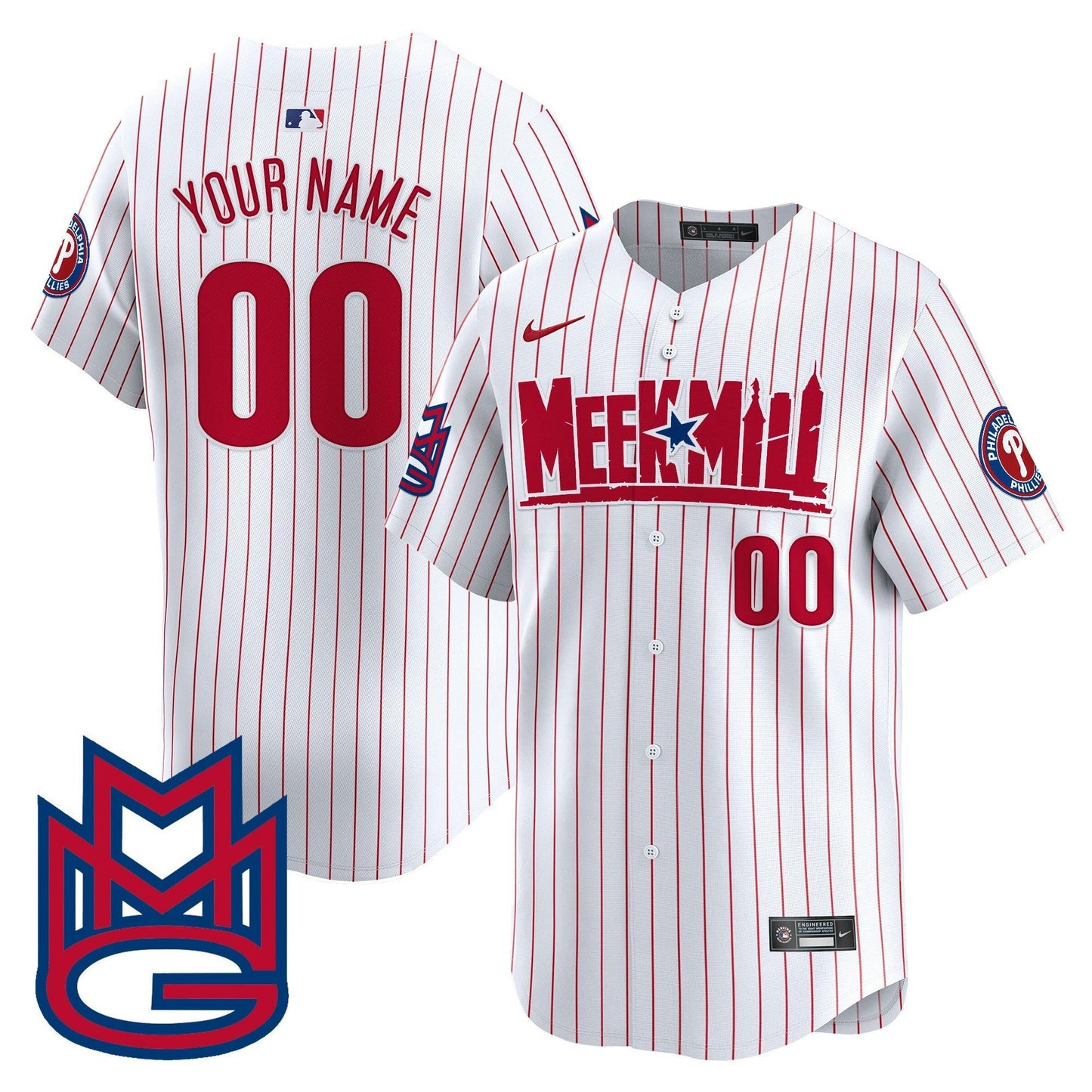 Camisa MLB Meek Mill Vapor Premier Limited Jersey