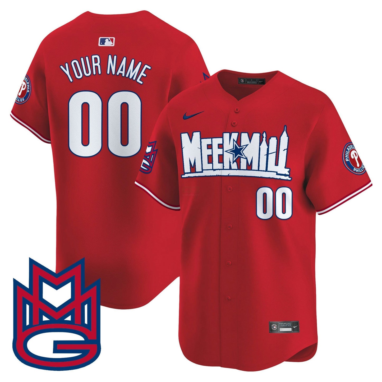 Camisa MLB Meek Mill Vapor Premier Limited Jersey