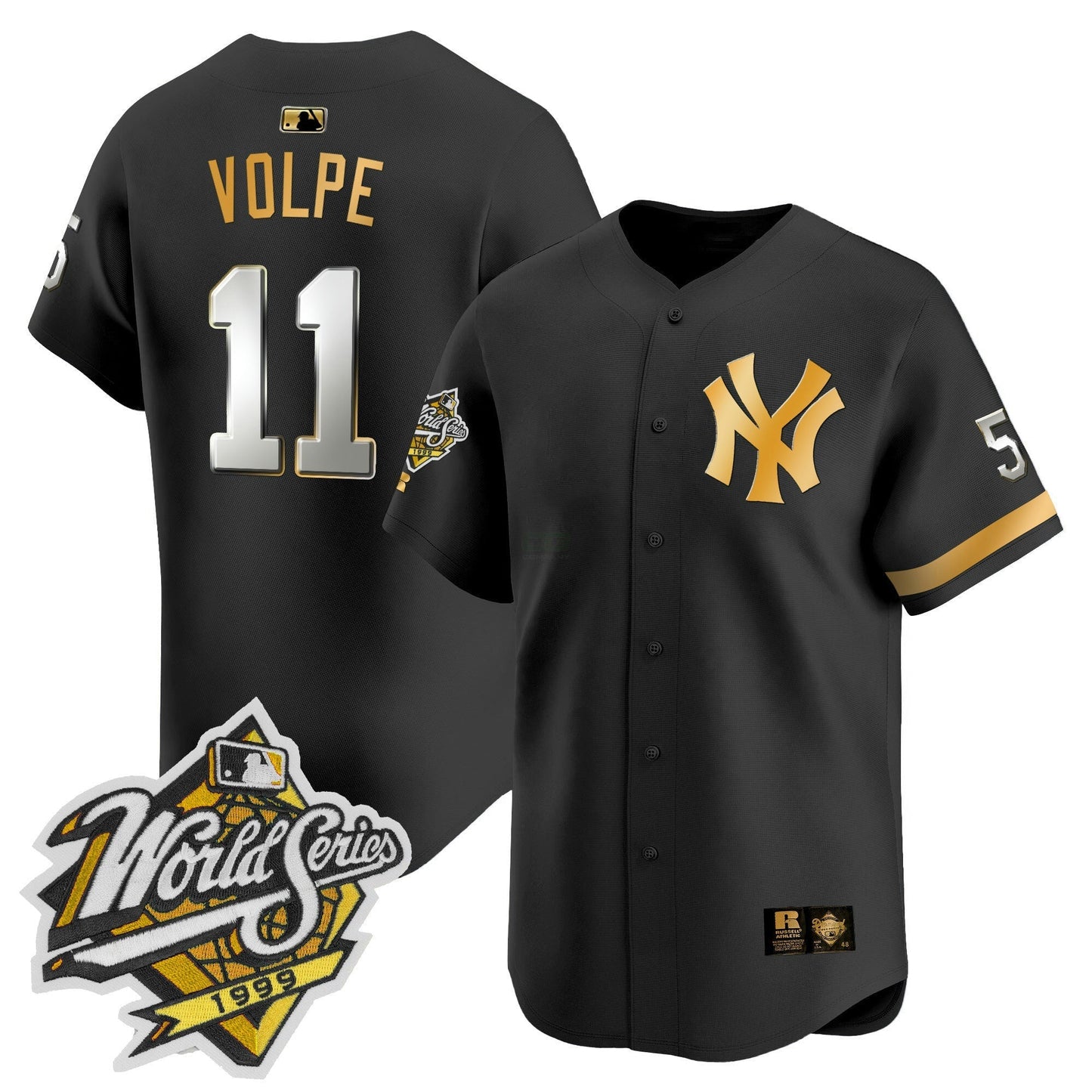 Camisa MLB Men’s 1999 Throwback Joe DiMaggio Patch Vapor Premier Limited Jersey