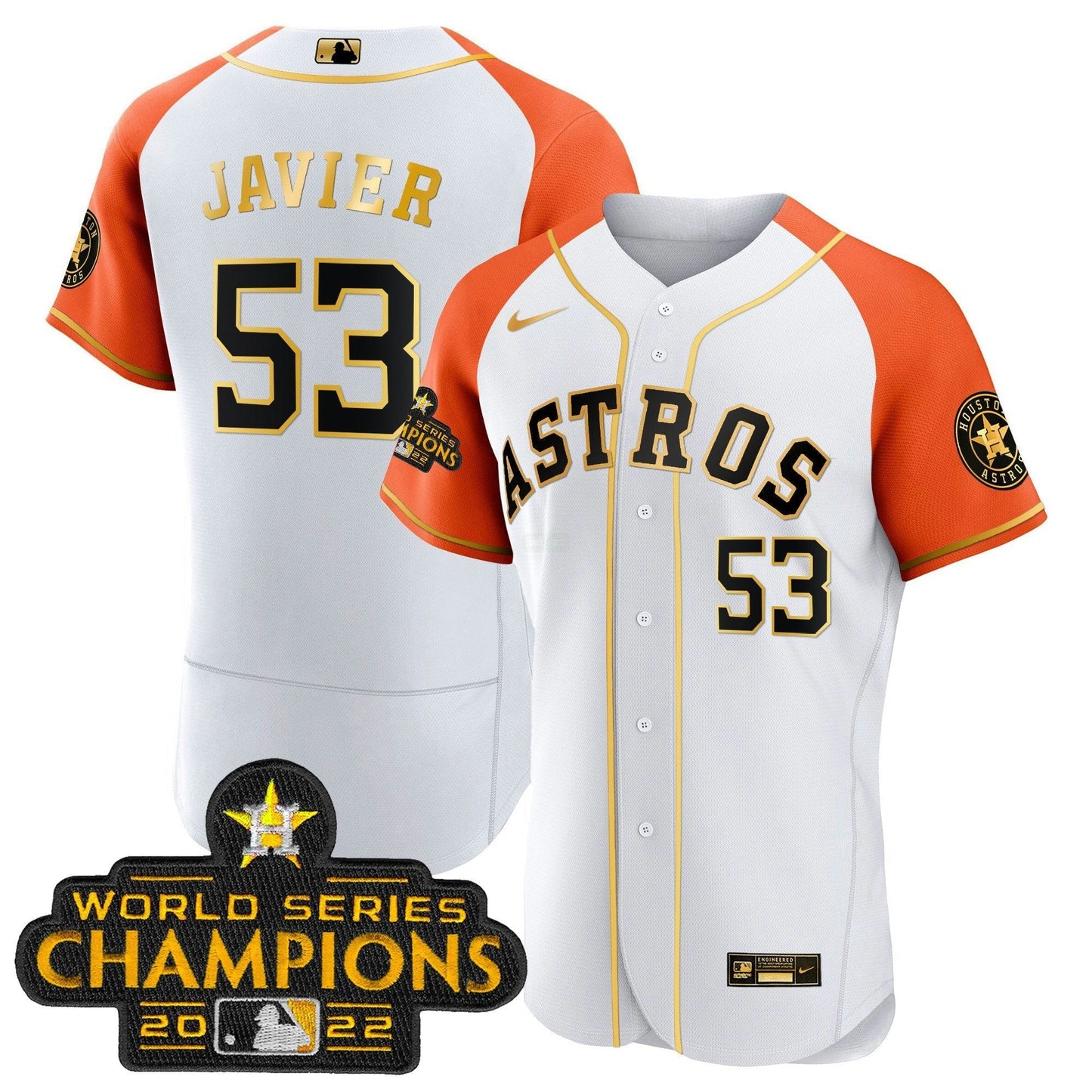 Camisa MLB Men’s 2023 Dourada Alternativa Flex Base Jersey