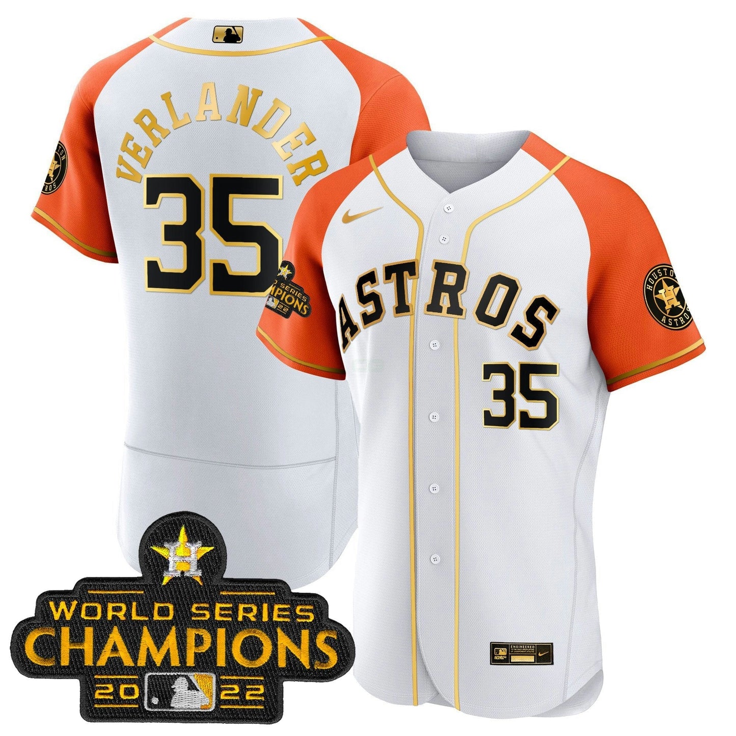 Camisa MLB Men’s 2023 Dourada Alternativa Flex Base Jersey