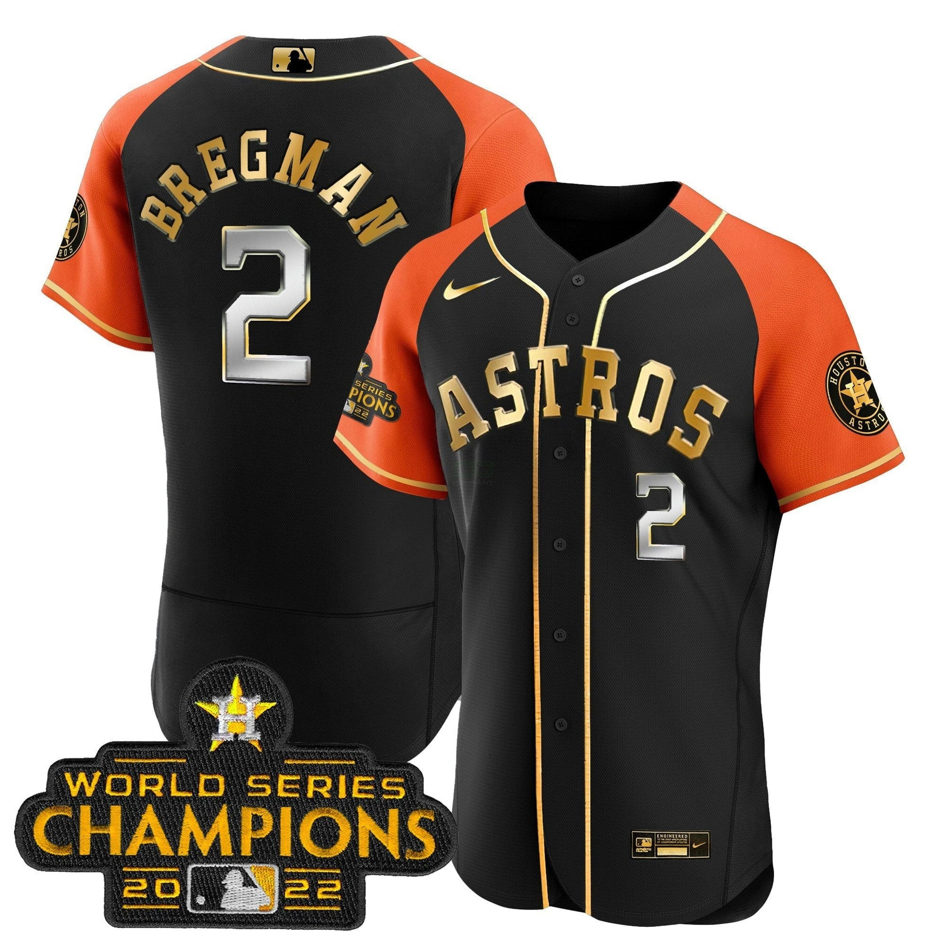 Camisa MLB Men’s 2023 Dourada Alternativa Flex Base Jersey