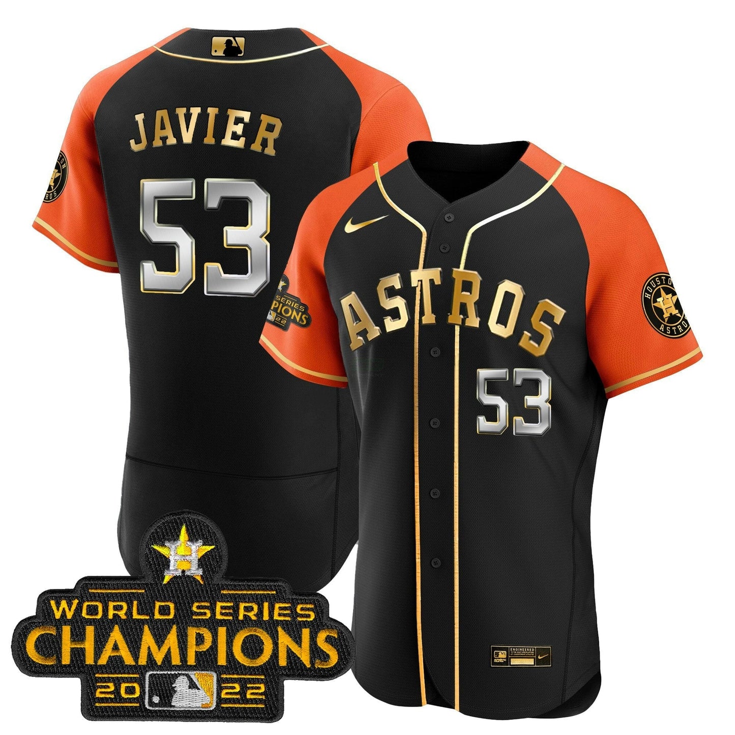 Camisa MLB Men’s 2023 Dourada Alternativa Flex Base Jersey