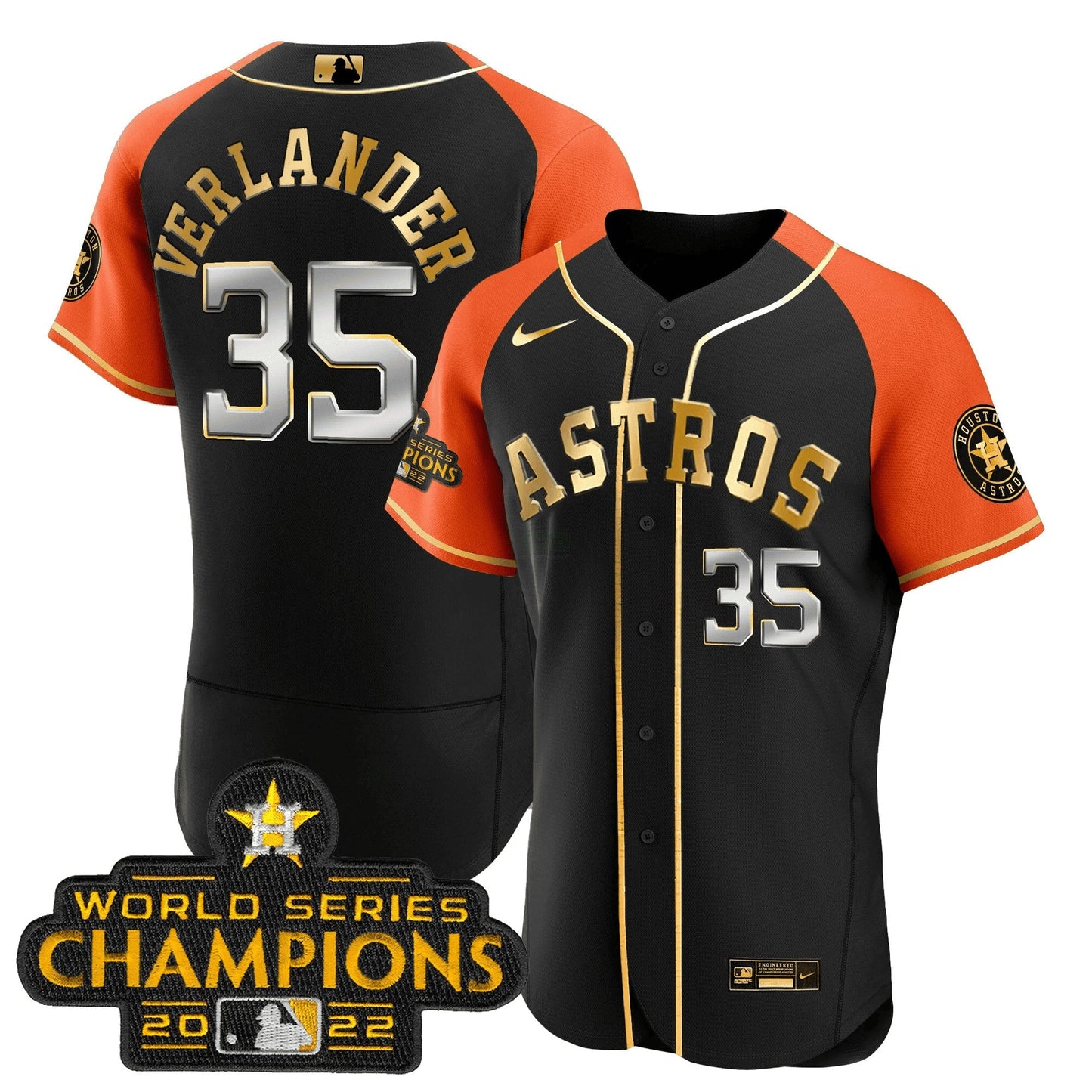 Camisa MLB Men’s 2023 Dourada Alternativa Flex Base Jersey