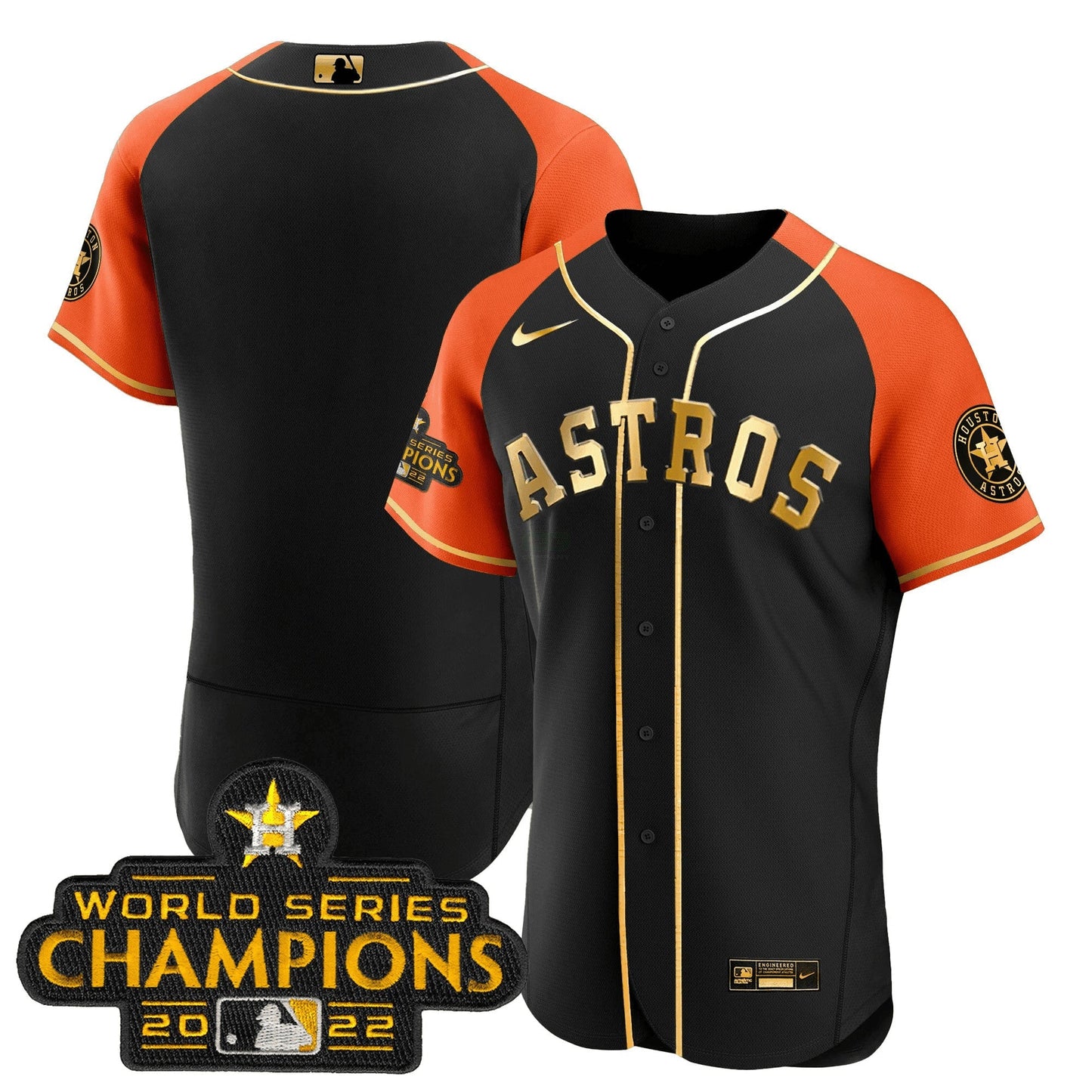 Camisa MLB Men’s 2023 Dourada Alternativa Flex Base Jersey