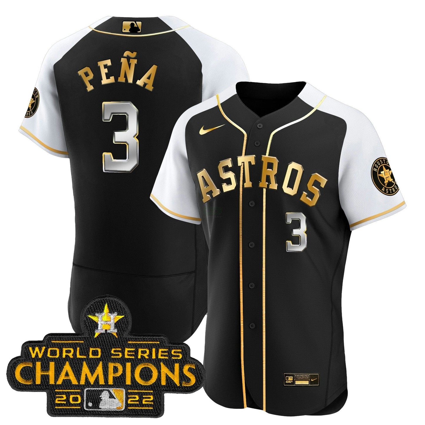 Camisa MLB Men’s 2023 Dourada Alternativa Flex Base V2 Jersey