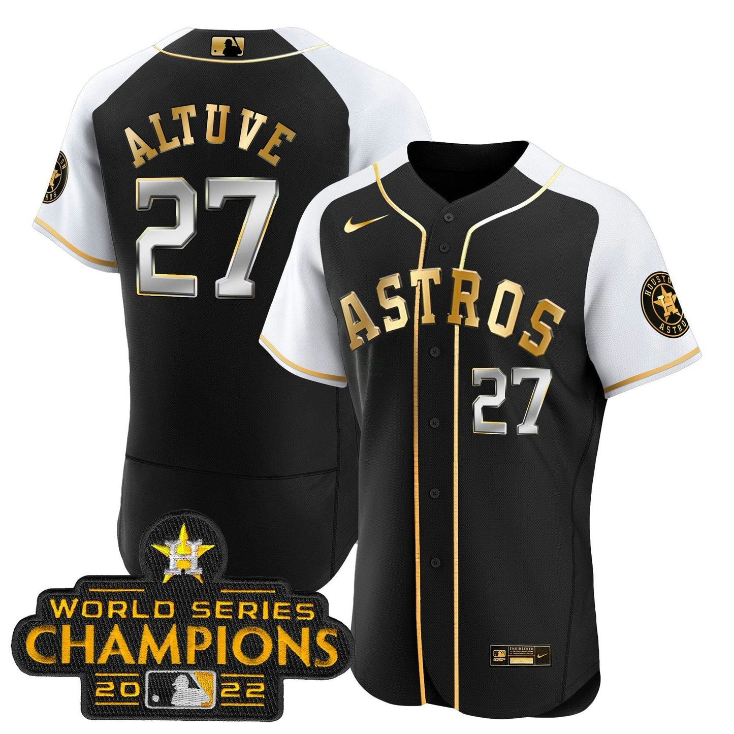 Camisa MLB Men’s 2023 Dourada Alternativa Flex Base V2 Jersey