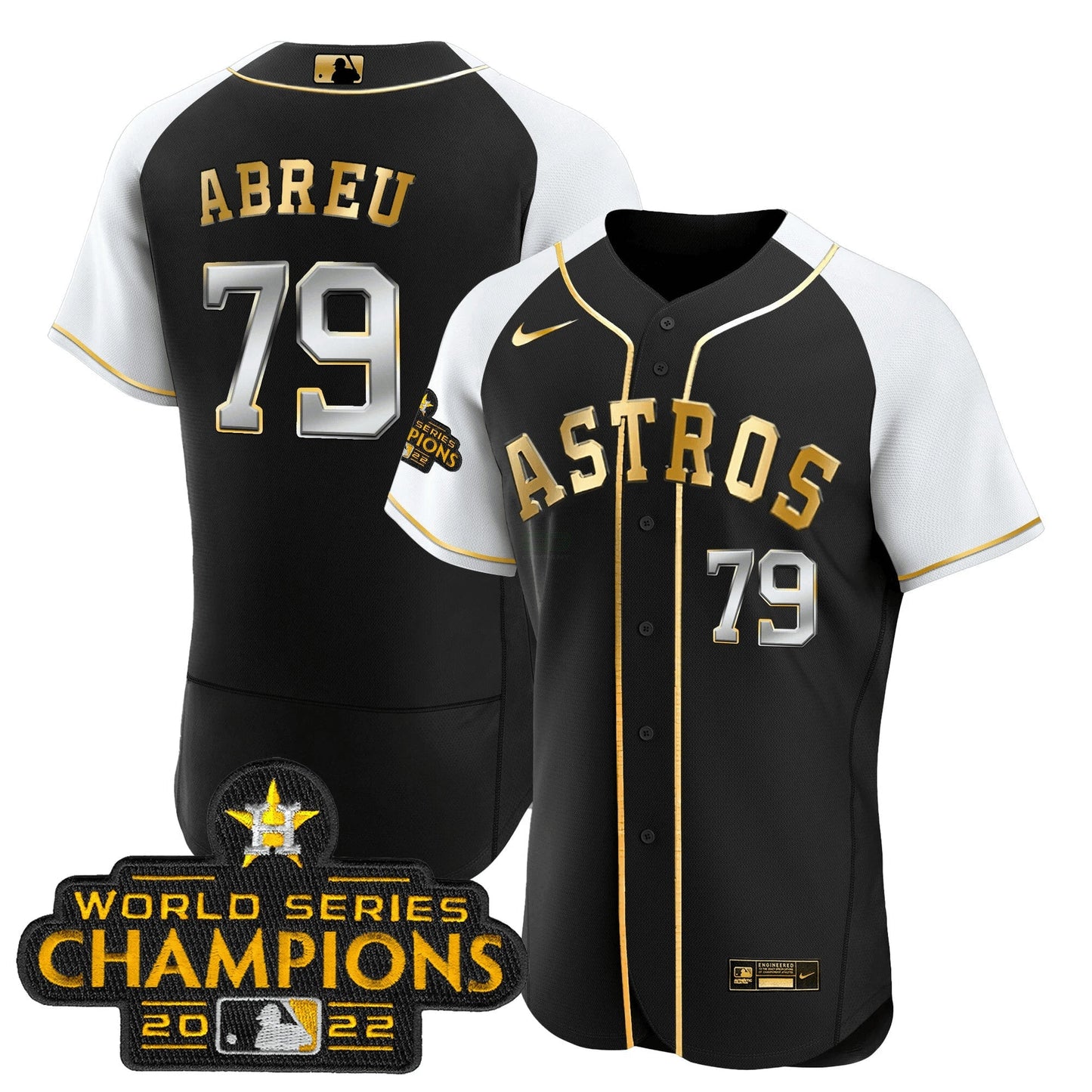 Camisa MLB Men’s 2023 Dourada Flex Base Collection Jersey