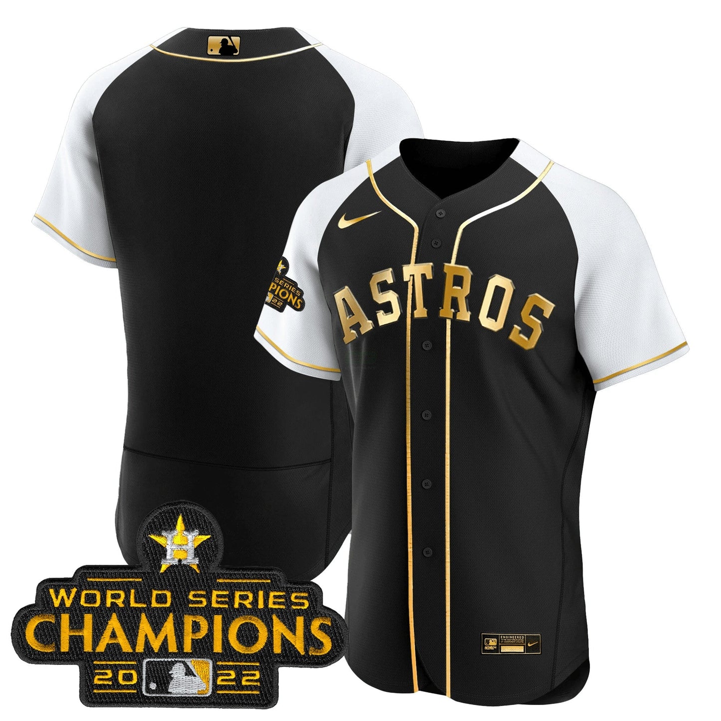 Camisa MLB Men’s 2023 Dourada Flex Base Collection Jersey