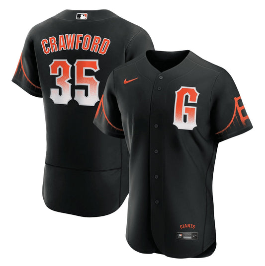 Camisa MLB Men’s 2023 Preta City Connect Jersey - Preta