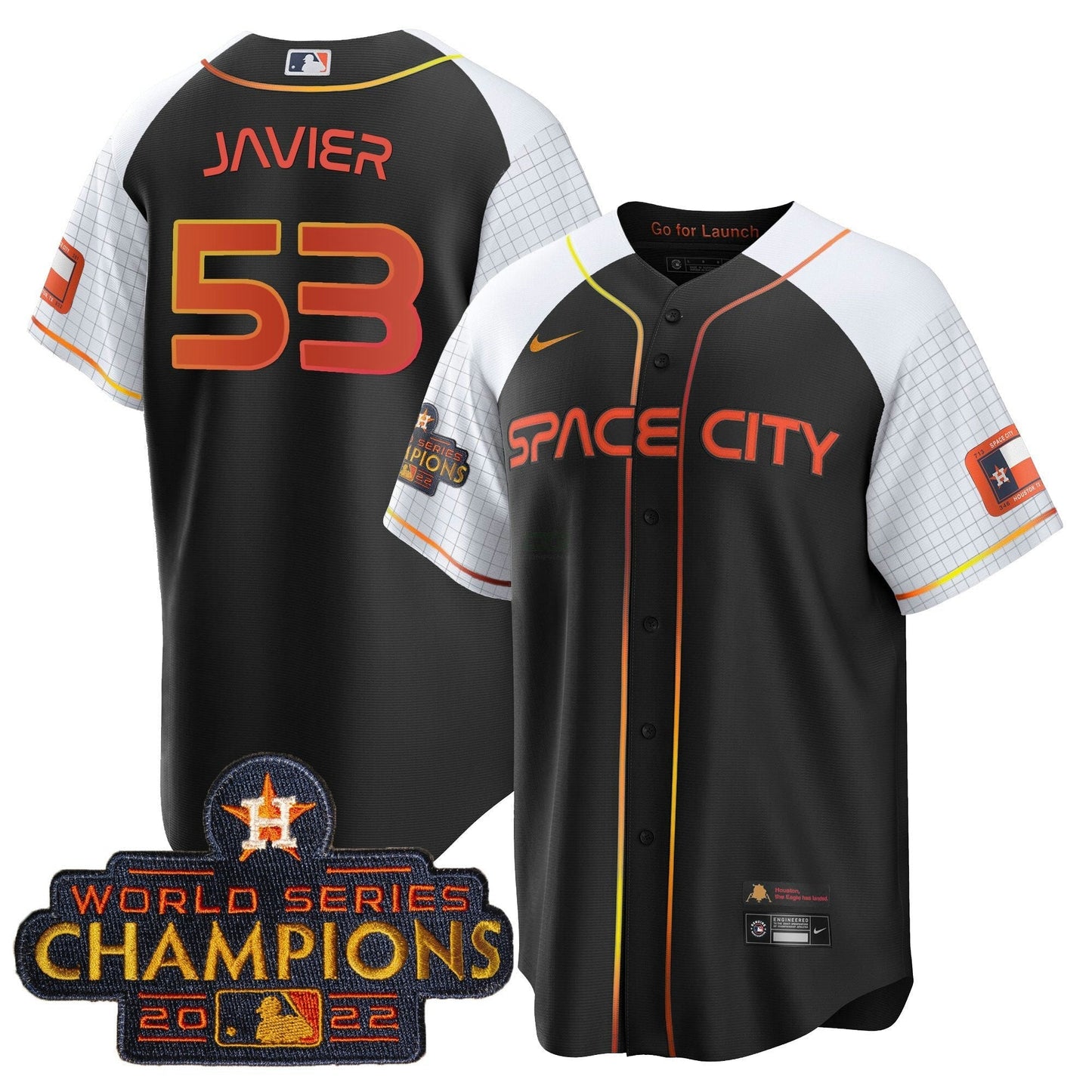 Camisa MLB Men’s 2023 Space City Champions Alternativa Cool Jersey