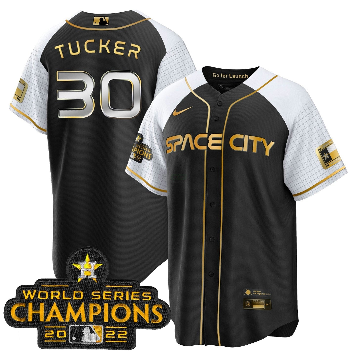 Camisa MLB Men’s 2023 Space City Champions Alternativa Cool Jersey