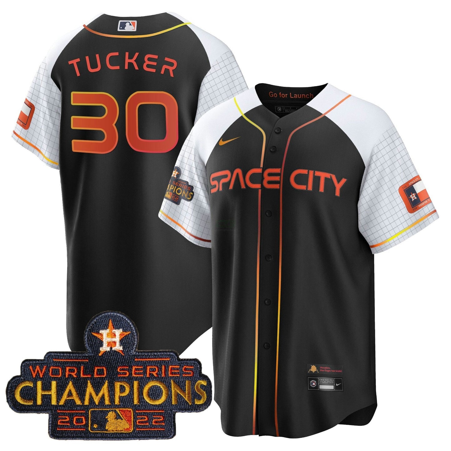 Camisa MLB Men’s 2023 Space City Champions Alternativa Cool Jersey