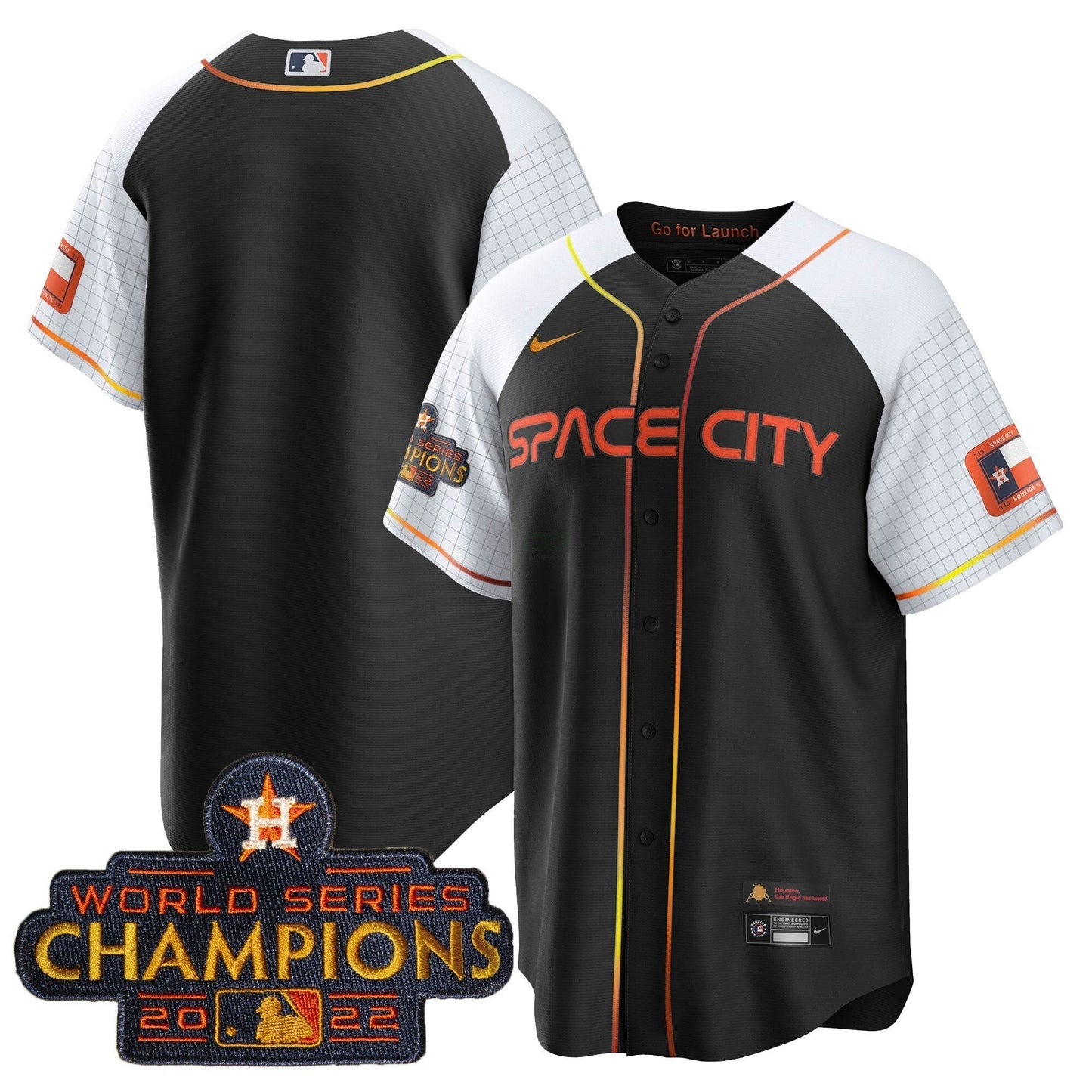 Camisa MLB Men’s 2023 Space City Champions Alternativa Cool Jersey