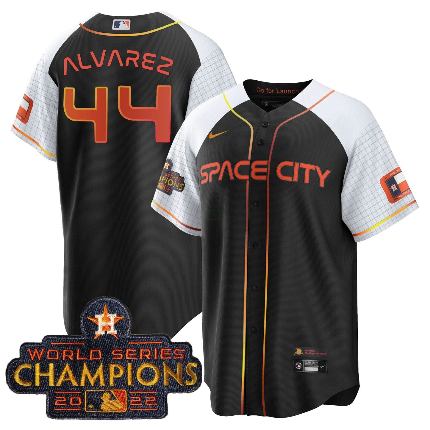 Camisa MLB Men’s 2023 Space City Champions Alternativa Cool Jersey