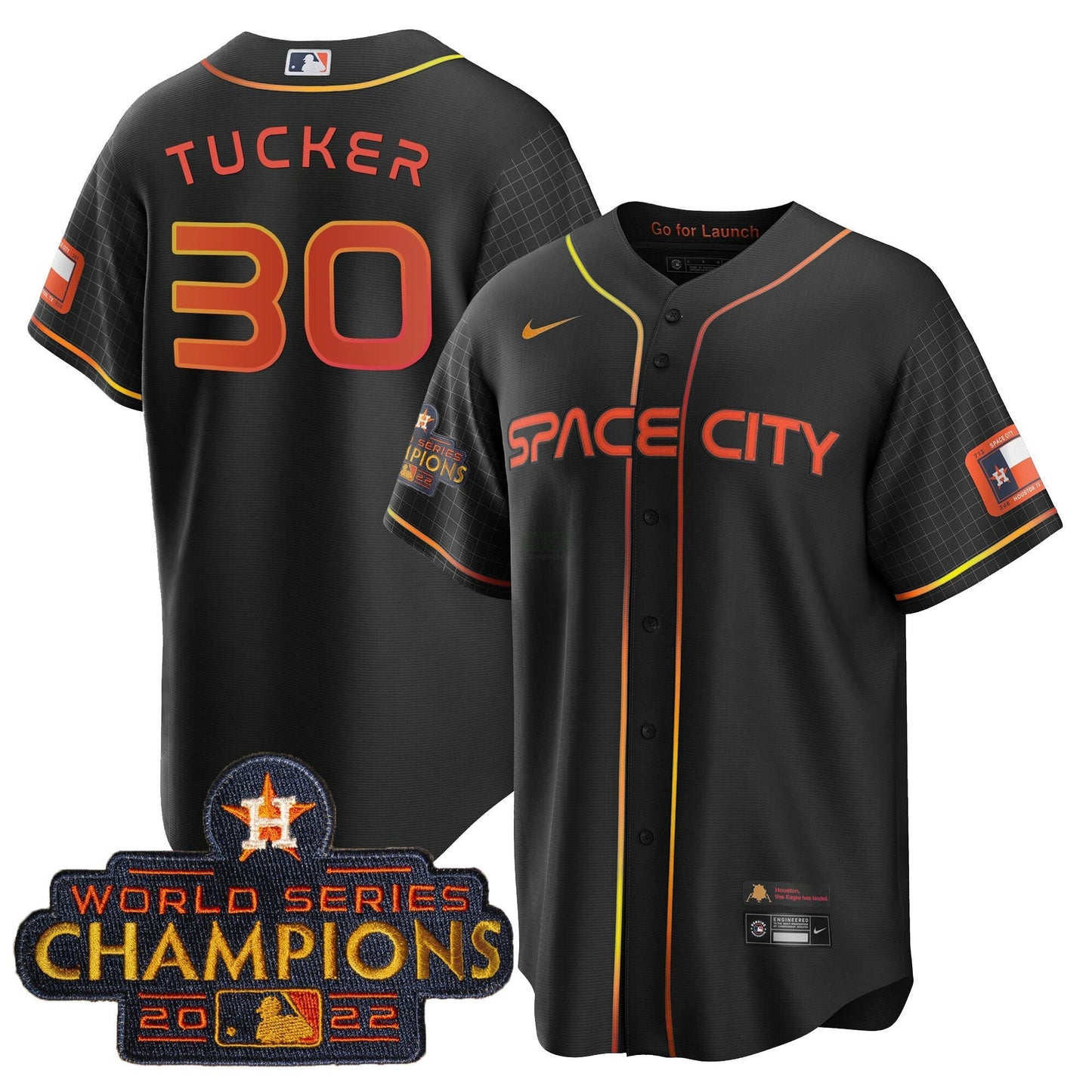 Camisa MLB Men’s 2023 Space City Champions Cool Jersey