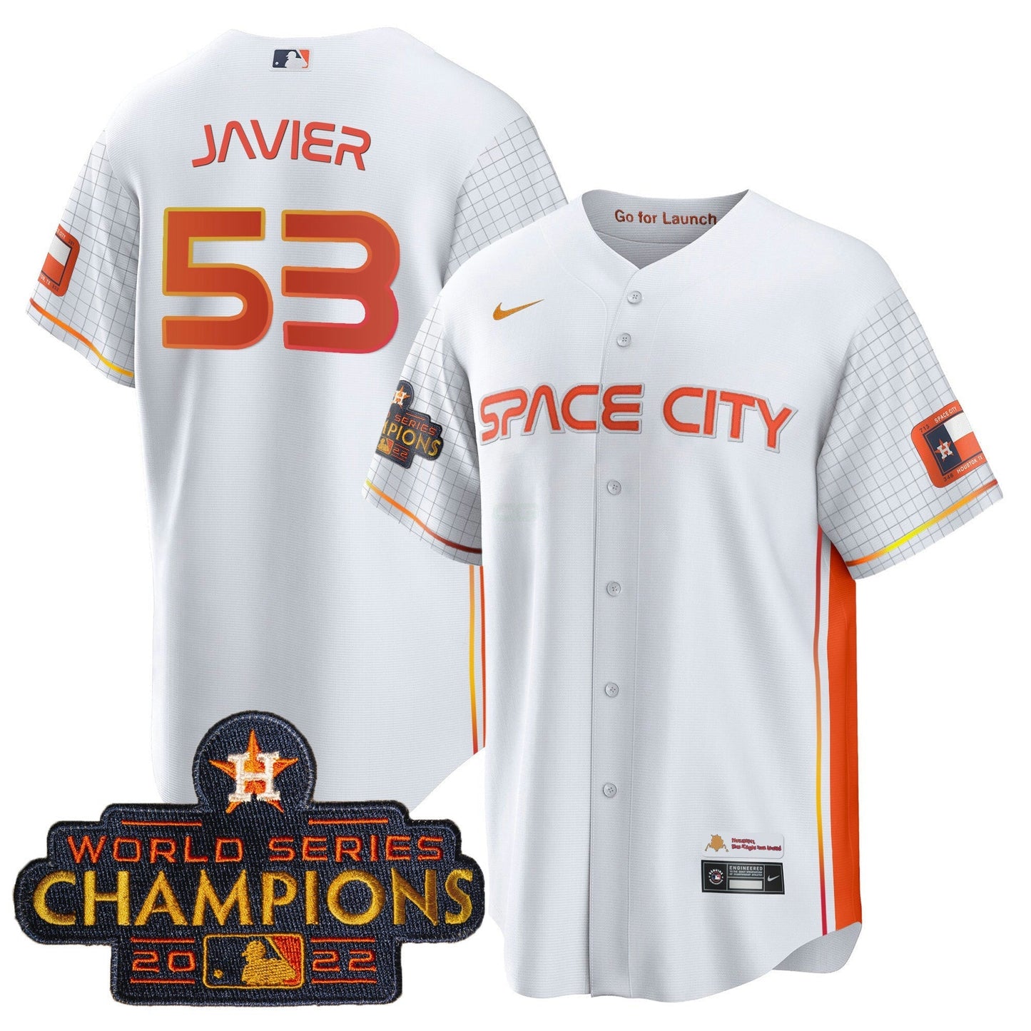 Camisa MLB Men’s 2023 Space City Champions Cool Special Jersey
