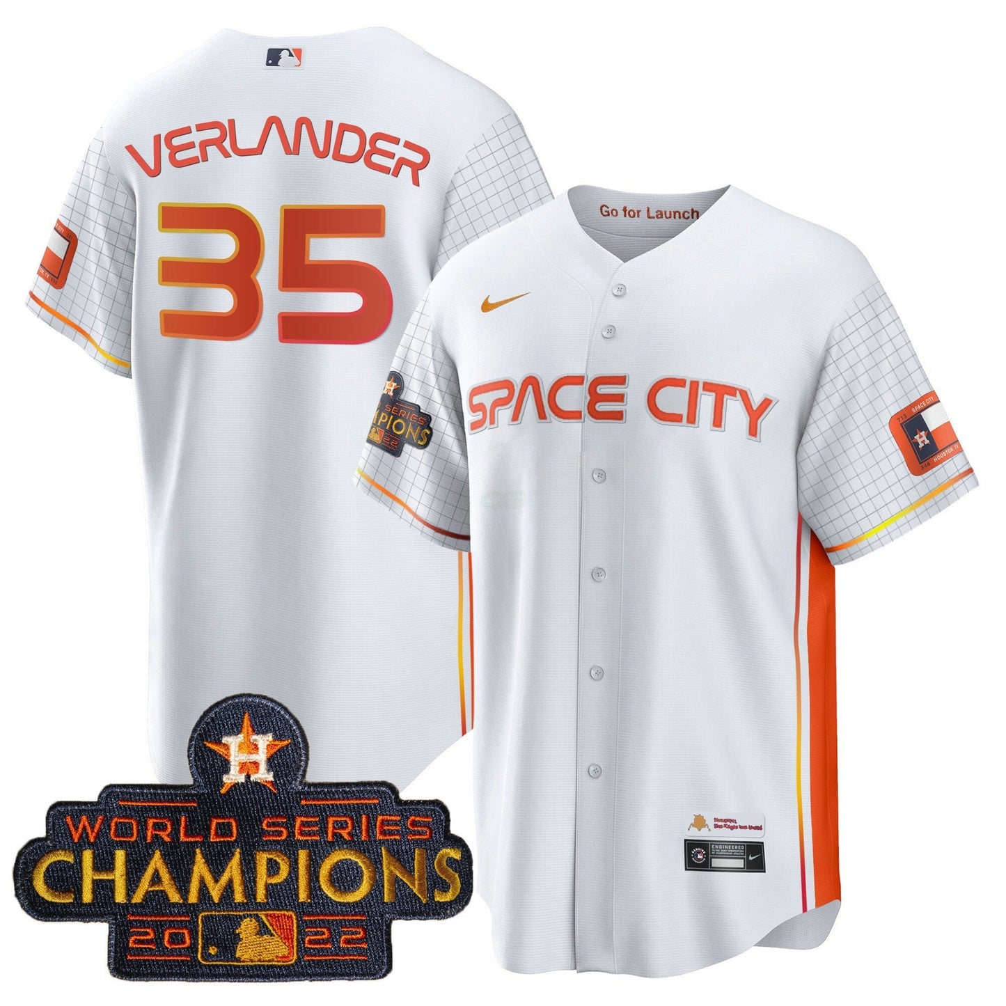 Camisa MLB Men’s 2023 Space City Champions Cool Special Jersey