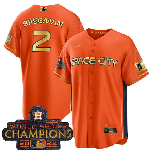 Camisa MLB Men’s 2023 Space City Champions Cool Special Jersey