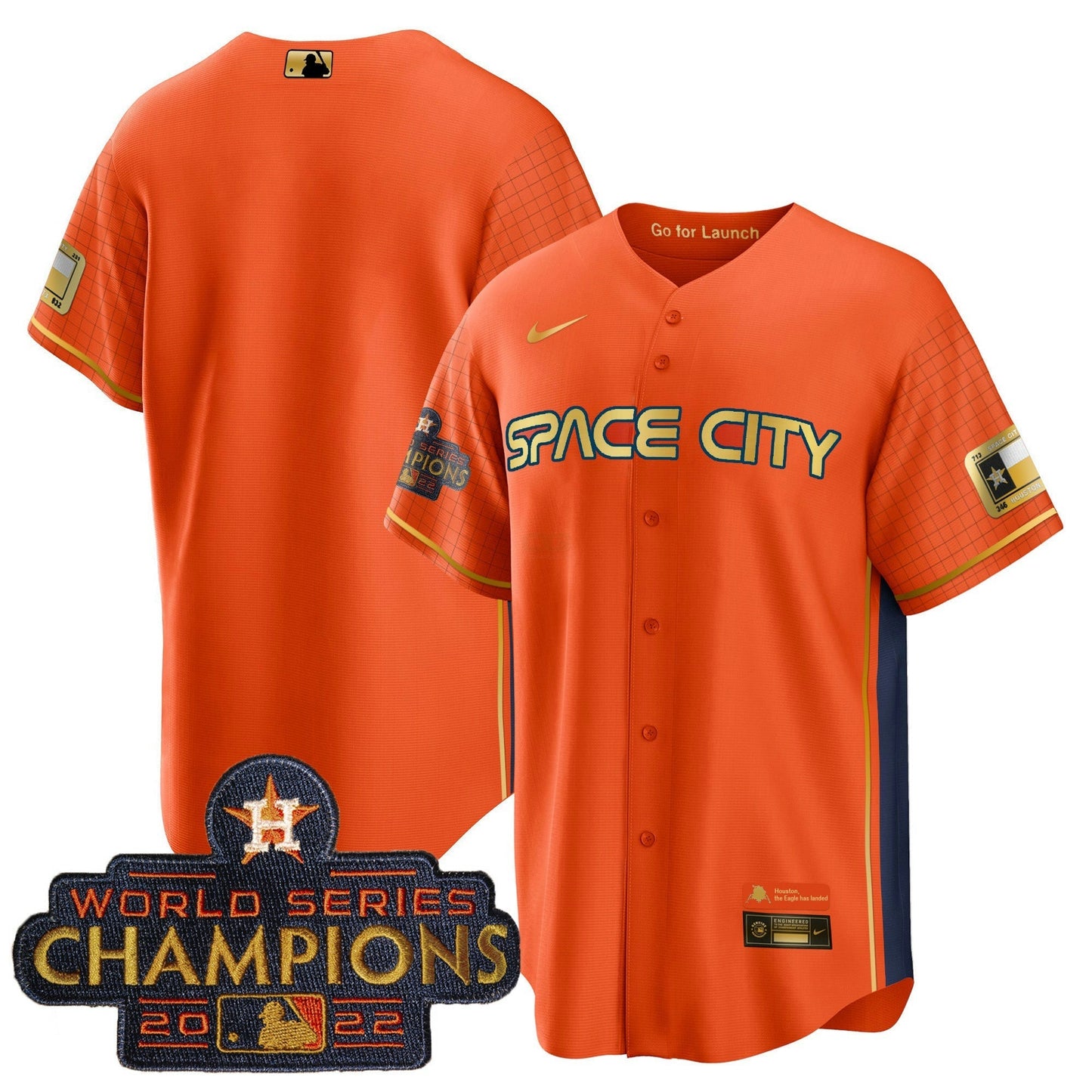 Camisa MLB Men’s 2023 Space City Champions Cool Special Jersey