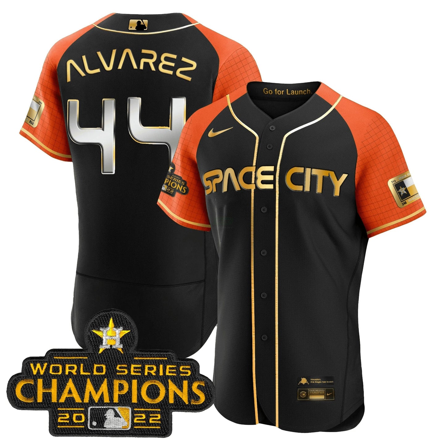 Camisa MLB Men’s 2023 Space City Champions Flex Jersey