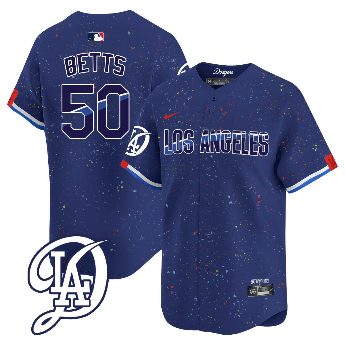 Camisa MLB Los Angeles Dodgers Men’s 2024 City Connect Vapor Premier Limited Jersey