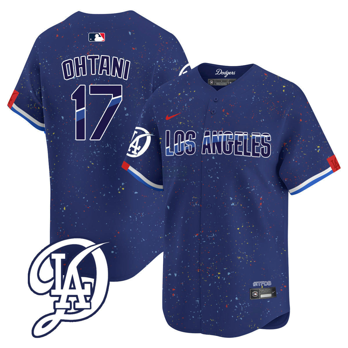 Camisa MLB Los Angeles Dodgers Men’s 2024 City Connect Vapor Premier Limited Jersey
