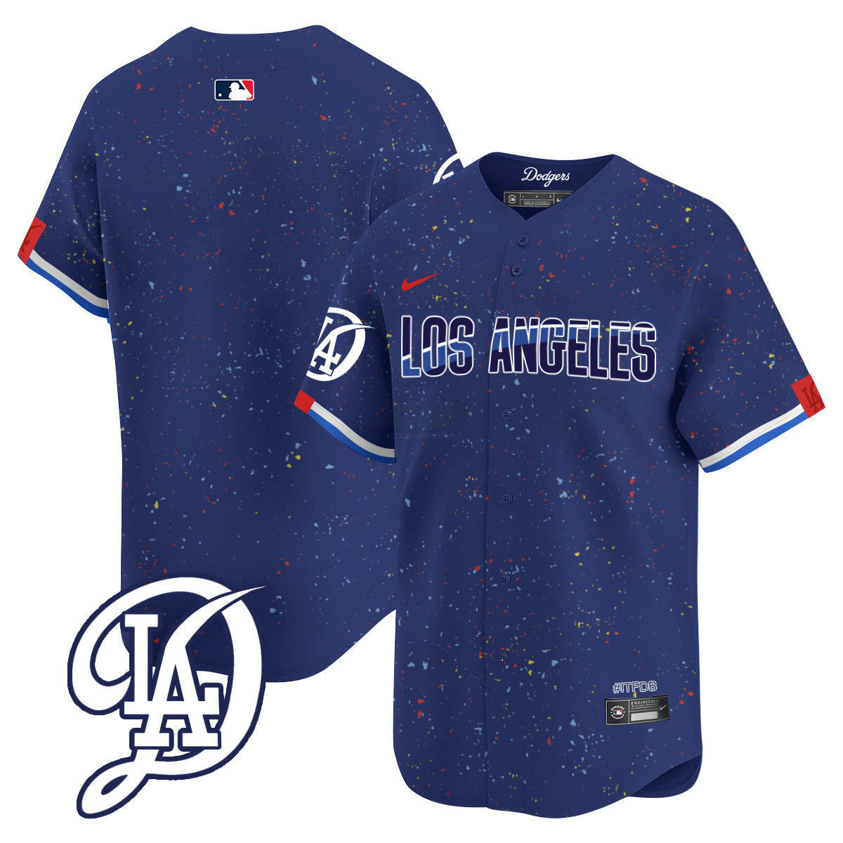 Camisa MLB Los Angeles Dodgers Men’s 2024 City Connect Vapor Premier Limited Jersey