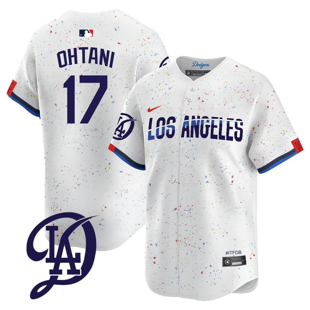 Camisa MLB Los Angeles Dodgers Men’s 2024 City Connect Vapor Premier Limited Jersey