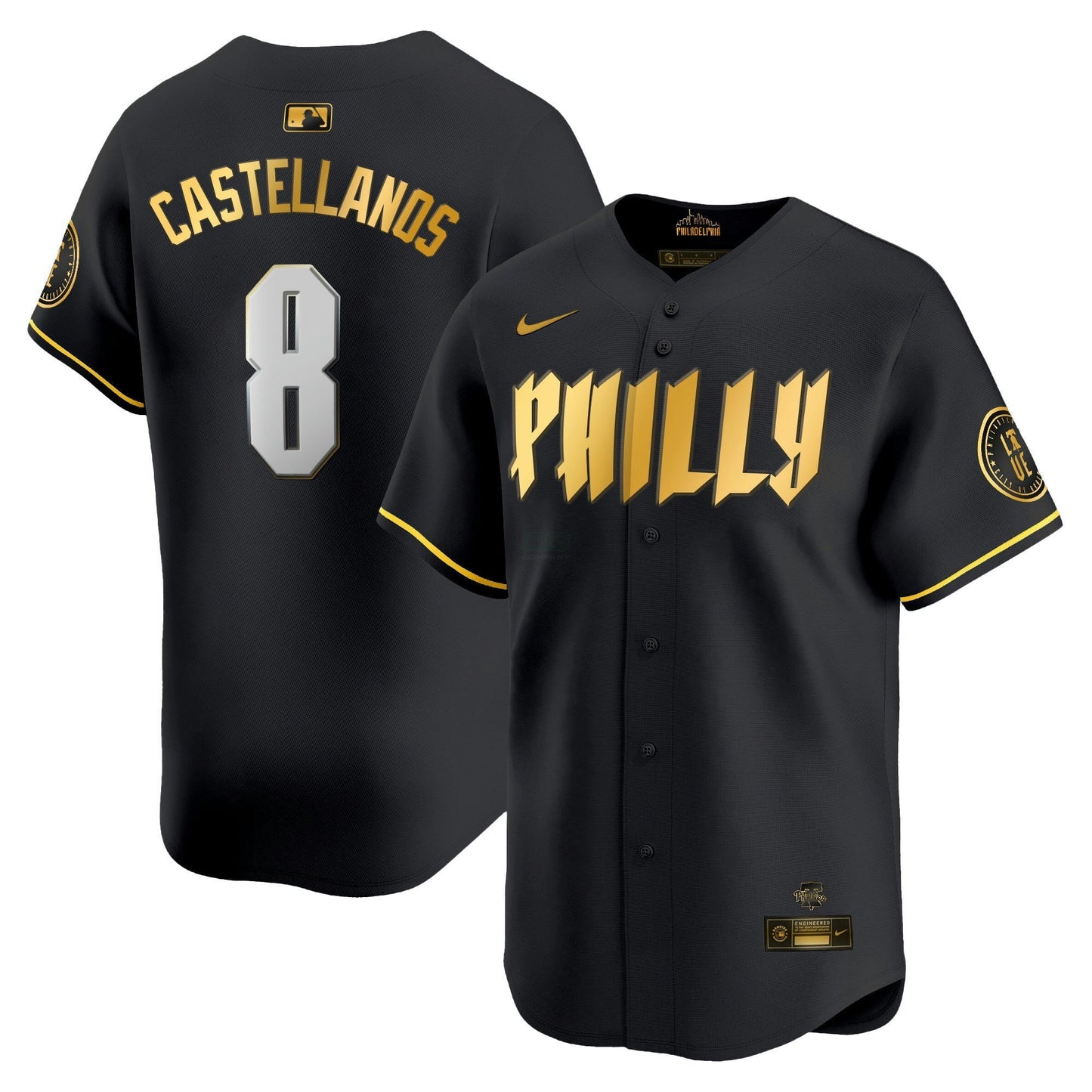 Camisa MLB Philadelphia Phillies Men’s 2024 City Connect Vapor Premier Limited Jersey