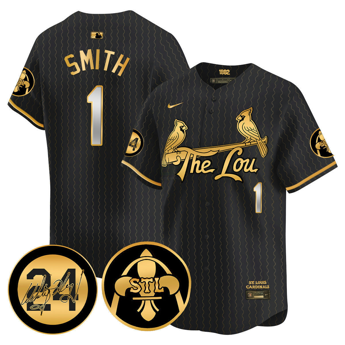 Camisa MLB Men’s 2024 City Connect Whitey Herzog Patch Vapor Premier Limited Jersey V2