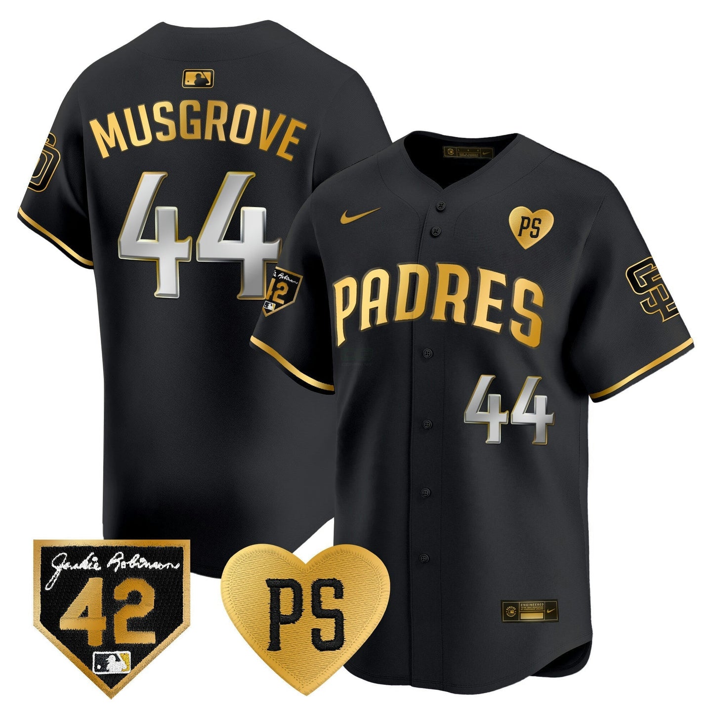 Camisa MLB Men’s 2024 “For Peter” & Robinson Patch Vapor Premier Limited Jersey