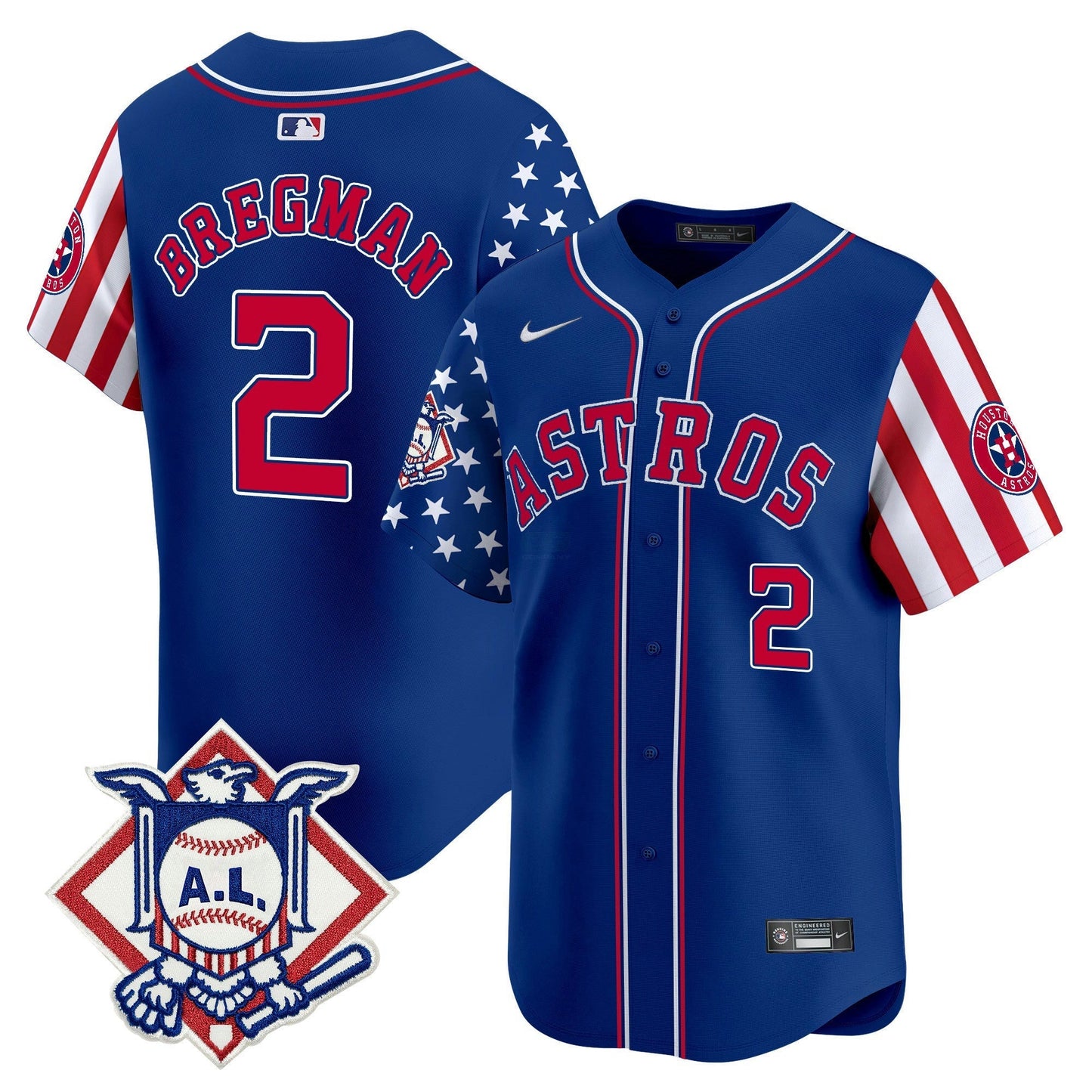 Camisa MLB Men’s 2024 Fourth of July Vapor Premier Limited Jersey V2