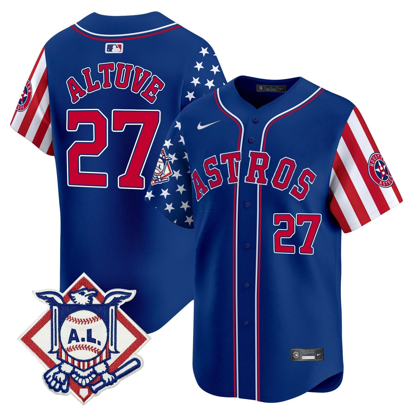 Camisa MLB Men’s 2024 Fourth of July Vapor Premier Limited Jersey V2