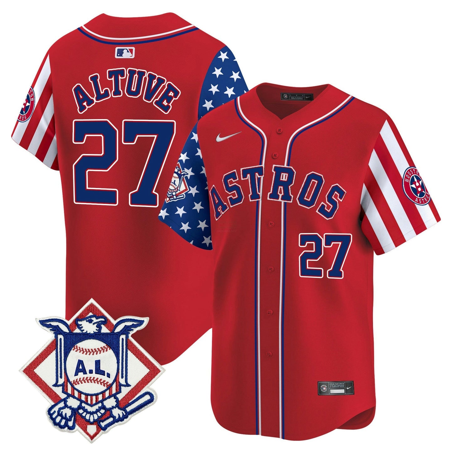 Camisa MLB Men’s 2024 Fourth of July Vapor Premier Limited Jersey V2