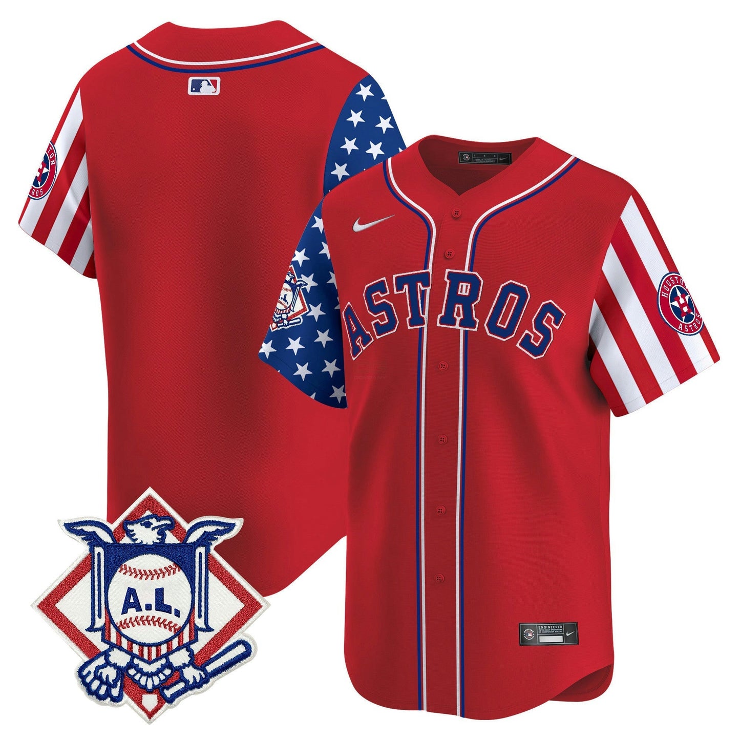 Camisa MLB Men’s 2024 Fourth of July Vapor Premier Limited Jersey V2