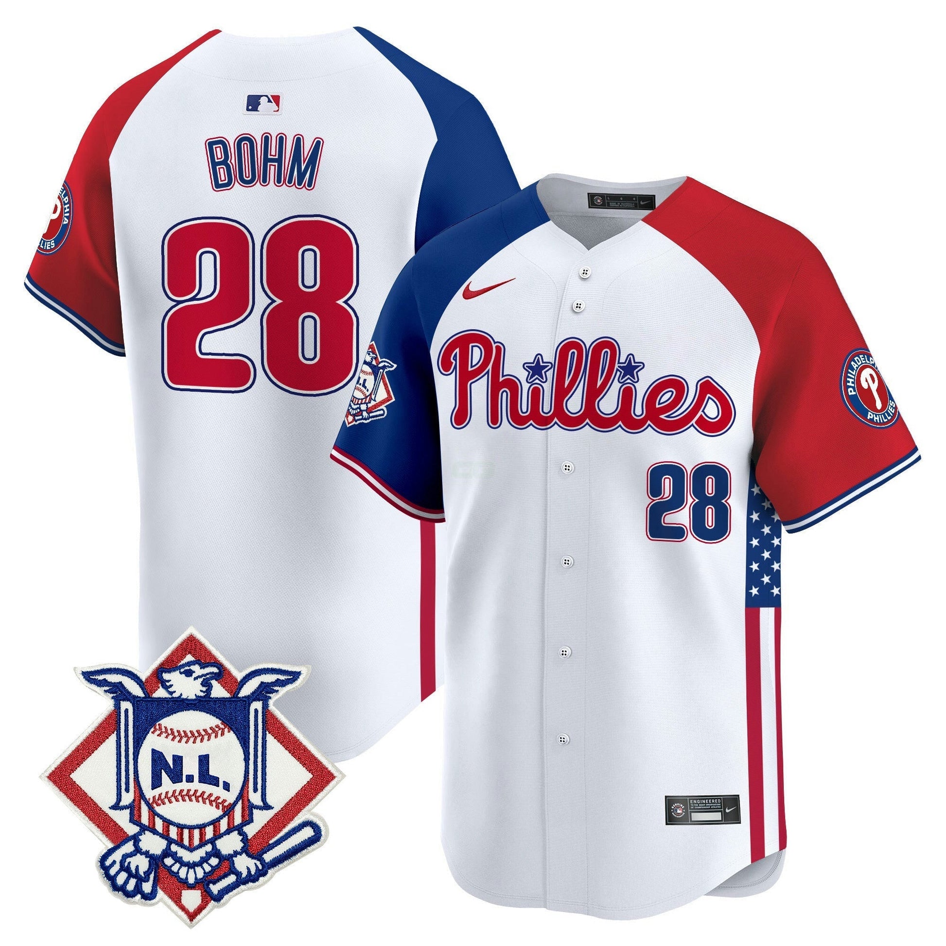 Camisa MLB Men’s 2024 Fourth of July Vapor Premier Limited Jersey V4