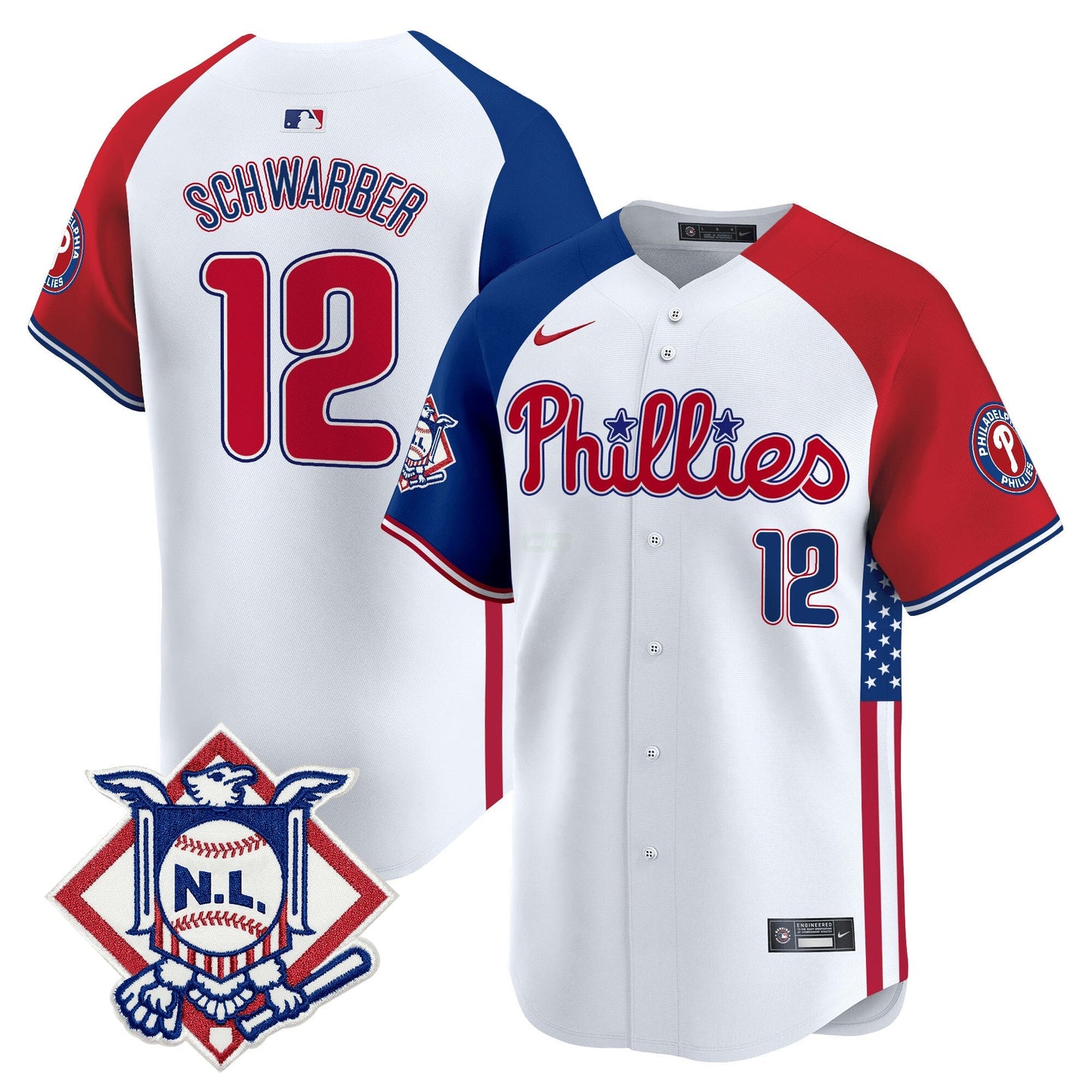 Camisa MLB Men’s 2024 Fourth of July Vapor Premier Limited Jersey V4
