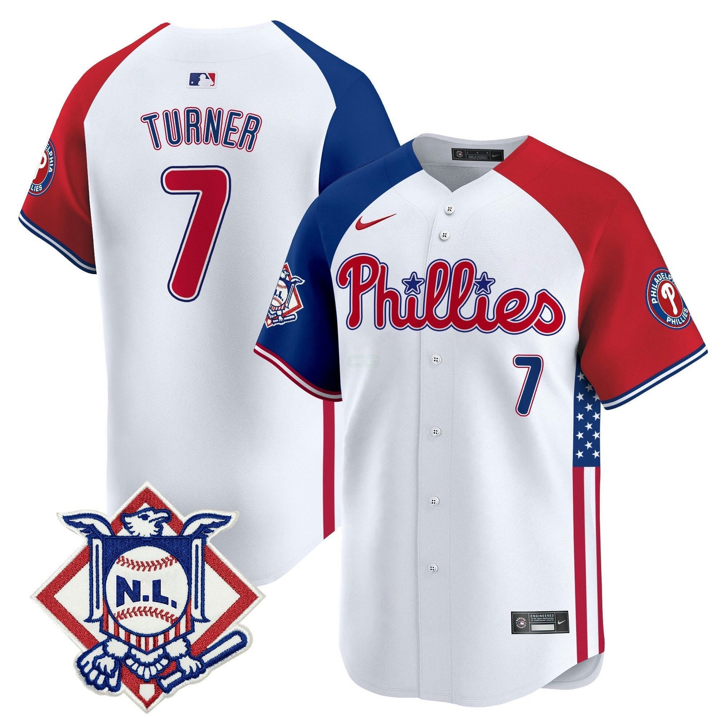 Camisa MLB Men’s 2024 Fourth of July Vapor Premier Limited Jersey V4