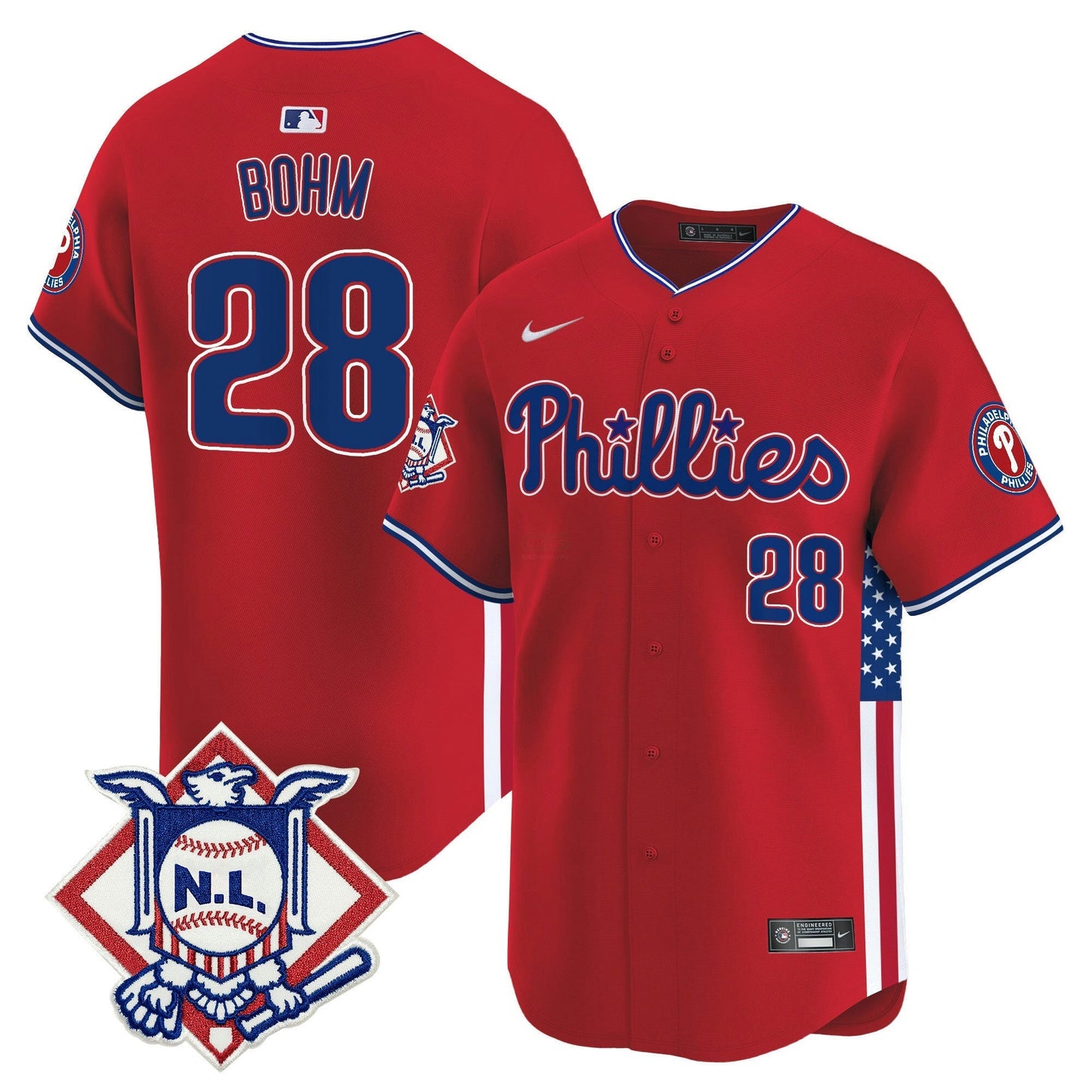 Camisa MLB Men’s 2024 Fourth of July Vapor Premier Limited Jersey V4