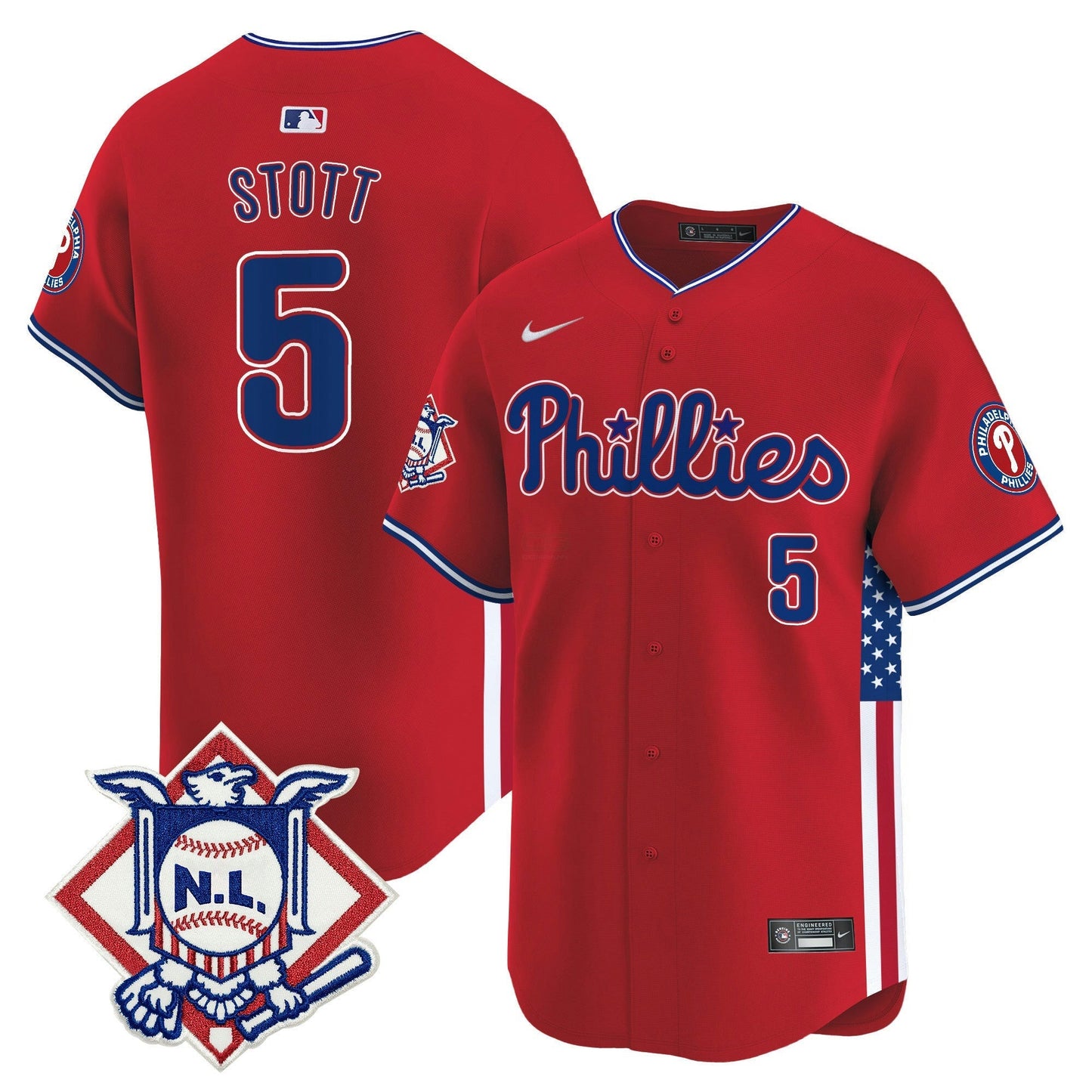Camisa MLB Men’s 2024 Fourth of July Vapor Premier Limited Jersey V4