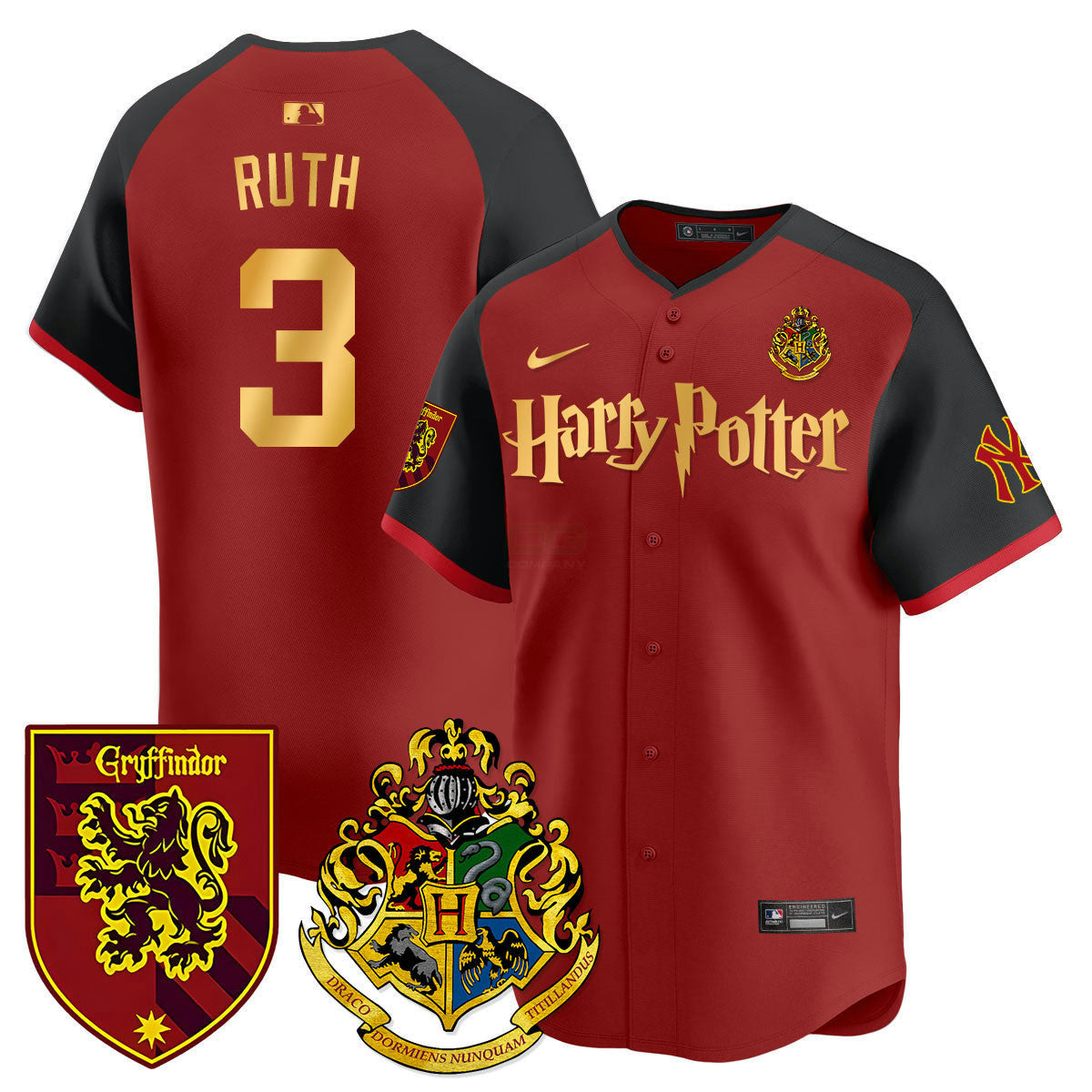 Camisa MLB Men’s 2024 Harry Potter Vapor Premier Limited Jersey – Printed